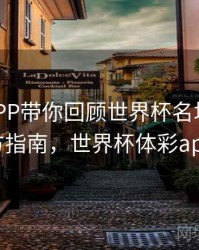B体育APP带你回顾世界杯名场面｜官方指南，世界杯体彩app