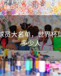 世界杯球员大名单，世界杯球员名单多少人