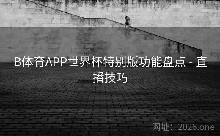 B体育APP世界杯特别版功能盘点 - 直播技巧