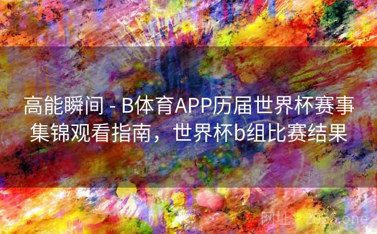高能瞬间 - B体育APP历届世界杯赛事集锦观看指南，世界杯b组比赛结果