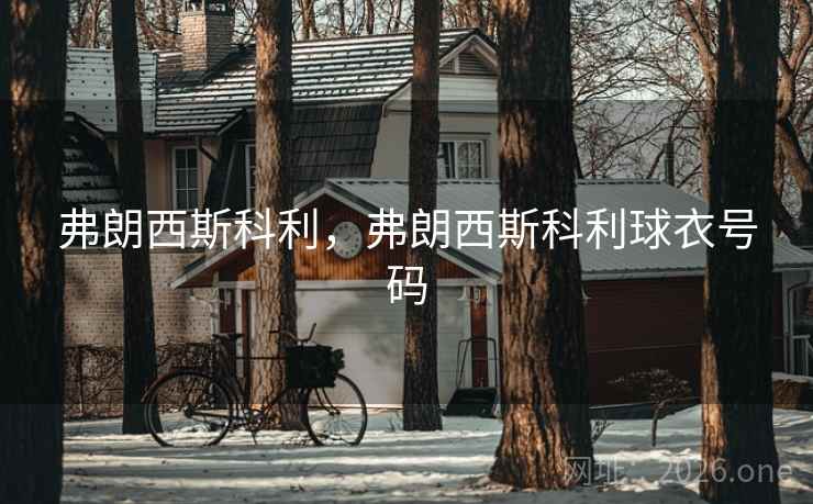 弗朗西斯科利，弗朗西斯科利球衣号码