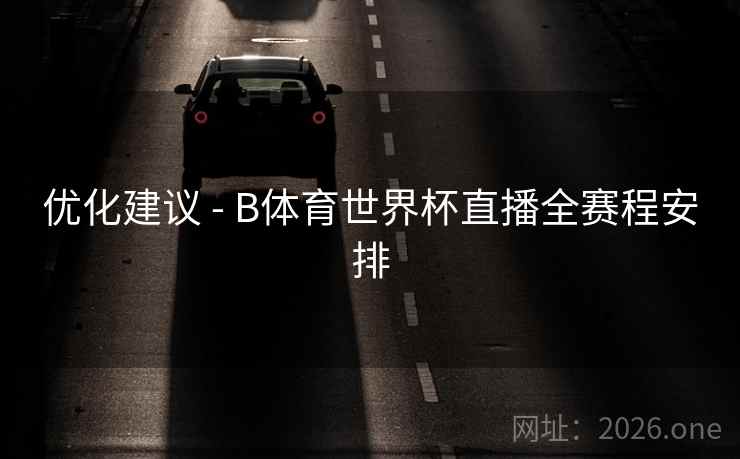 优化建议 - B体育世界杯直播全赛程安排