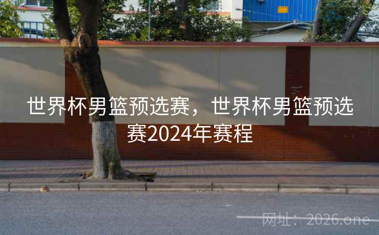世界杯男篮预选赛，世界杯男篮预选赛2024年赛程