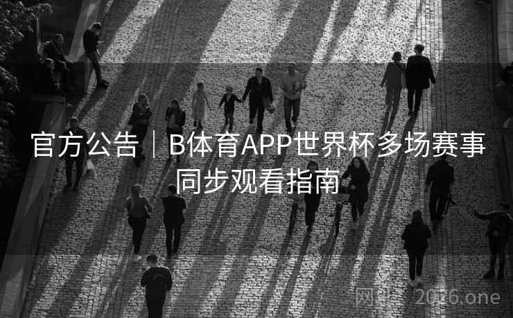 官方公告｜B体育APP世界杯多场赛事同步观看指南