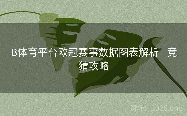 B体育平台欧冠赛事数据图表解析 - 竞猜攻略